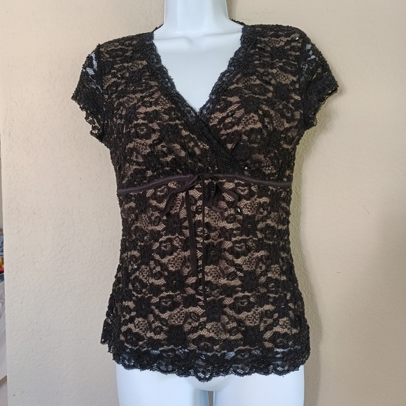 Ann Taylor Tops - Romantic Beaded Top